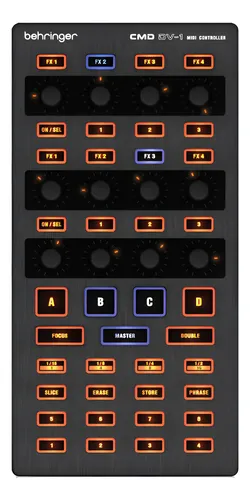 Behringer Dv1 Controlador Usb Tipo X1 Para Traktor Live Ser