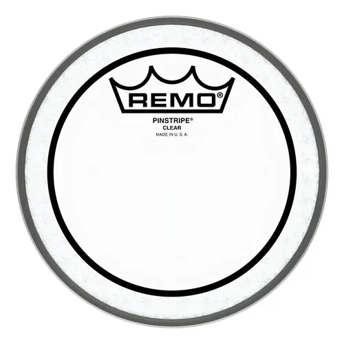 Parche Remo Pinstripe Clear 6'' Para Tom Transparente