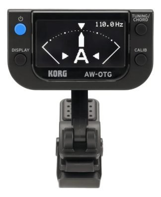 Korg Aw-otg Afinador Cromático Pinza Guitarra Pantalla Oled Alta Precisión