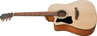 Guitarra Ibanez Electroacústica V40lce-opn P/zurdo Natural Zurdo Ébano