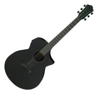 Ibanez Aewc621 Guitarra Electro Acustica Ebano Fishman Black Out Bot Diestro N/a