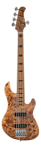 Cort Gb Modern 5 Bajo Activo 5 Cuerdas Nordstrand Markbass Acabado Del Cuerpo Mate Color Open Pore Vintage Natural Orientación De La Mano Diestro