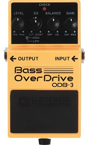 Boss Odb3 Bass Overdrive Pedal Distorsion Para Bajo