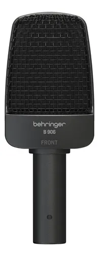 Behringer B 906 Micrófono Dinámico Supercardioide Instrument Negro