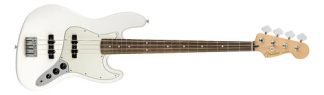 Fender Player Jazz Bass Bajo 4 Cuerdas Pau Ferro Color Polar White Orientación De La Mano Diestro Gloss Polyester
