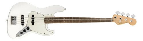 Fender Player Jazz Bass Bajo 4 Cuerdas Pau Ferro Color Polar White Orientación De La Mano Diestro Gloss Polyester