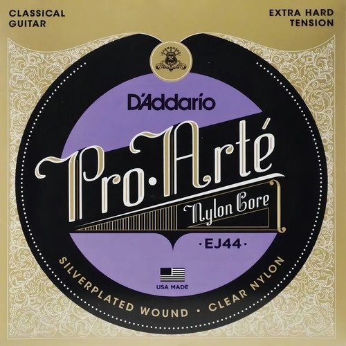 Cuerda De Guitarra Daddario Ej44 Pro Arté De Nailon Extra Dura