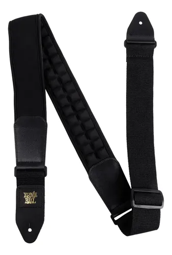 Correa Ernie Ball Cloud Comfort Guitar/bass Strap Regular Negro