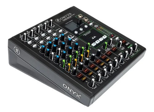 Mixer Mackie Onyx 8 Interfaz Multitrack Con Fx Y Bluetooth