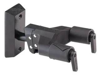 Soporte Hercules De Pared Guitarra Bajo Etc (gsp38wbk Plus) Color Negro