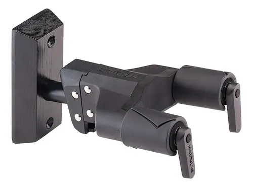 Soporte Hercules De Pared Guitarra Bajo Etc (gsp38wbk Plus) Color Negro