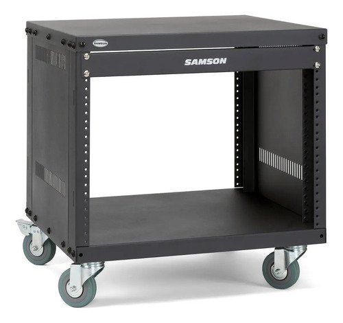 Samson Srk12 Rackera Metalica Con Ruedas 12 Unidades