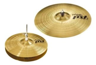 Set Platillos Paiste Essential Pst 3 Hi Hat 14 Crash 18 Bronce