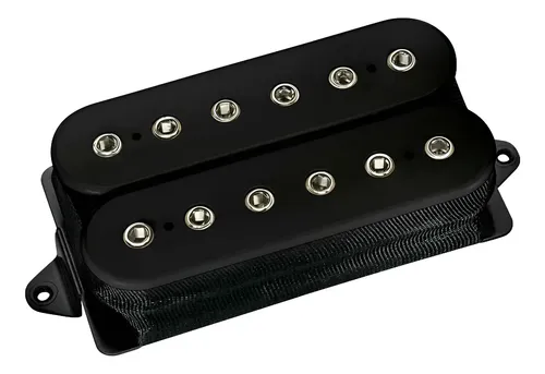 Micrófono Humbucker Dimarzio Dp258 Titan Guitarra Eléctrica Negro Negro / Regular Spaced