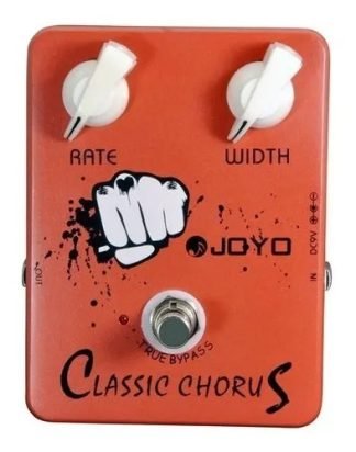 Pedal Chorus Analógico Joyo Classic Jf-05 Naranja Para Guitarra Y Bajo
