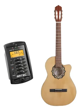 Fonseca 38 Kec Guitarra Electro Criolla 1/2 Caja