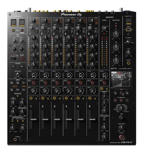 Pioneer Djm V10lf Mixer Dj 6 Canales Con Faders