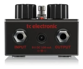 T. C. Electronic Eyemaster Pedal De Distorsión Para Guitarri Negro Y Rojo