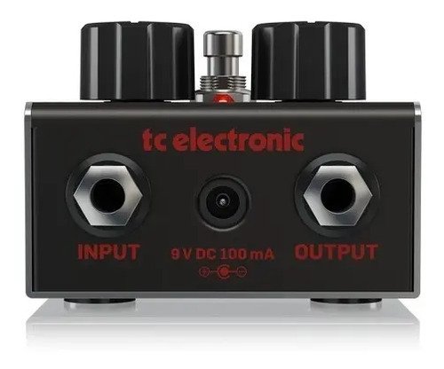 T. C. Electronic Eyemaster Pedal De Distorsión Para Guitarri Negro Y Rojo