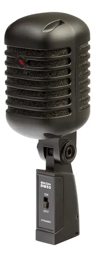 Microfono Eikon Proel Dinamico Dm55v2rdbk Color Negro