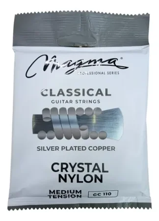 Magma Gc110 Encordado Guitarra Clasica Nylon Silver Plated W
