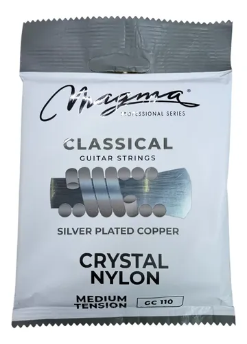 Magma Gc110 Encordado Guitarra Clasica Nylon Silver Plated W