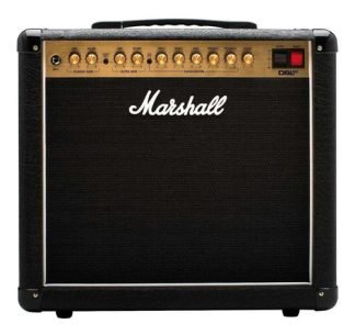 Amplificador Marshall Dsl Dsl20cr Valvular Para Guitarra De 20w Color Negro/dorado