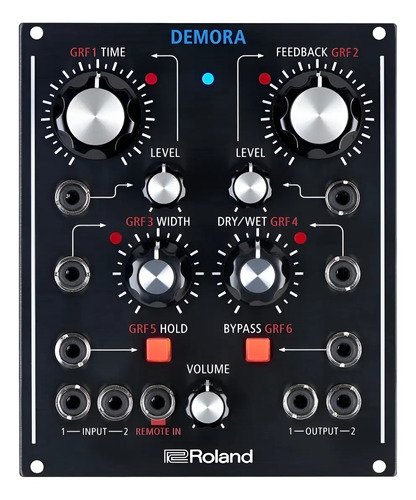 Roland Demora Delay Pedal Efecto Modular