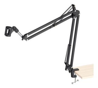 Soporte Para Micrófono Brazo Articulado Estudio Maono Au-b01 Color Negro