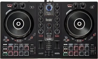 Controlador Dj Hercules Djcontrol Inpulse 300 Negro De 2 Canales