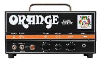 Orange Dark Terror Cabezal 15 Watts Valvular