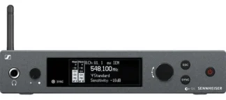 Sennheiser Ew Iem G4-twin Con Doble Punto Electrónico De Retorno, Color Negro