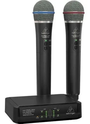 Micrófonos Behringer Ulm302mic Inalámbrico Cardioides Color Negro