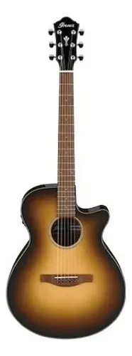 Guitarra Electroacustica Ibanez Aeg50 !!! Color Amarillo Material Del Diapasón Laurel Orientación De La Mano Diestro