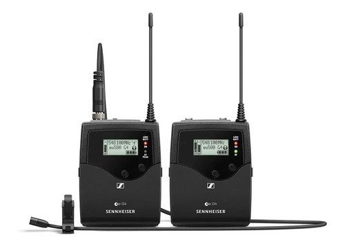 Micrófono Inalámbrico Sennheiser Ew512p G4 P/ Cámara Color Negro