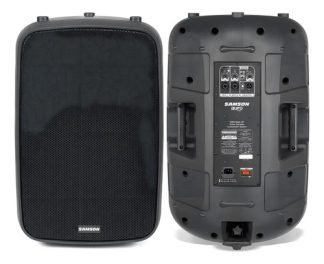 Caja Acústica Activa Samson Auro X12d - 12 Pulgadas Negro