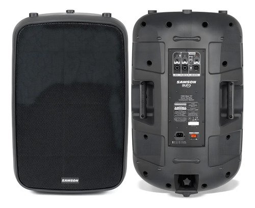 Caja Acústica Activa Samson Auro X12d - 12 Pulgadas Negro