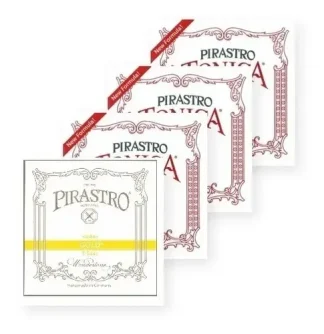 Pirastro Tonica Cuerda Mi Violín 4/4 Acero Oro Tensión Media
