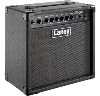 Amplificador De Guitarra 20w Con Reverb Laney Lx20r Color Negro