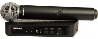 Shure Blx24r/sm58 Sistema Inalámbrico Rackeable Con Sm58 Color Negro