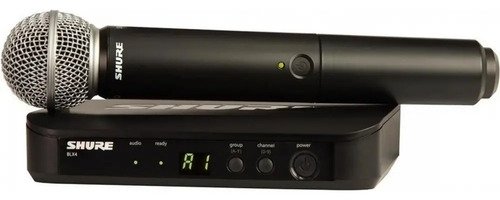 Shure Blx24r/sm58 Sistema Inalámbrico Rackeable Con Sm58 Color Negro