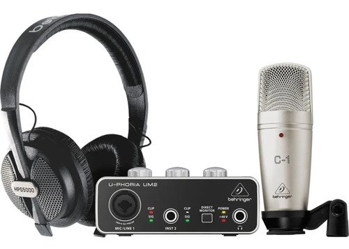 Behringer Uphoria Studio Kit Grabacion Ideal Home Studio