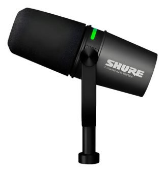 Shure Mv7i Microfono Dinamico Xlr Usb Podcast Con Interfaz