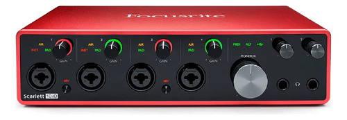 Interfaz De Audio Focusrite Scarlett 18i8 3.ª Gen