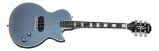Guitarra Eléctrica EpiPhone Les Paul Jared James Nichols Azul Ébano Diestro Aged Pelham Blue