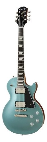 Guitarra Eléctrica EpiPhone Modern Les Paul Les Paul Modern De Arce/caoba Faded Pelham Blue Brillante Con Diapasón De Ébano Diestro