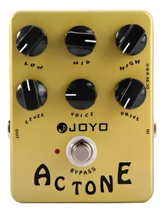Joyo Jf13 Ac Tone Pedal Simulador De Vox Ac30 Valvular