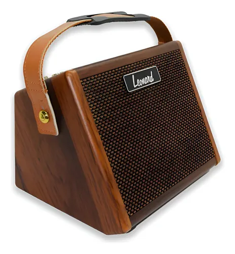 Leonard Amplificador Acustica Microfono 15 Watts Recargable
