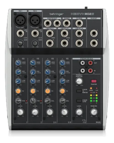 Behringer Xenyx 802s Mixer 8 Canales Usb