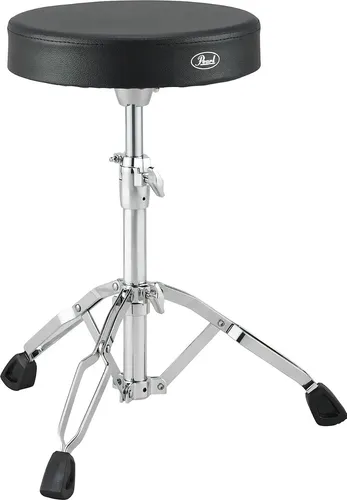 Banqueta Pearl Redonda Con Memoria Pata Doble Bateria Cuo
